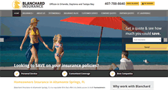 Desktop Screenshot of blanchardinsurance.com