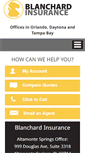 Mobile Screenshot of blanchardinsurance.com